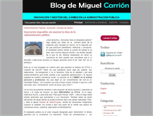 Tablet Screenshot of miguelcarrion.com
